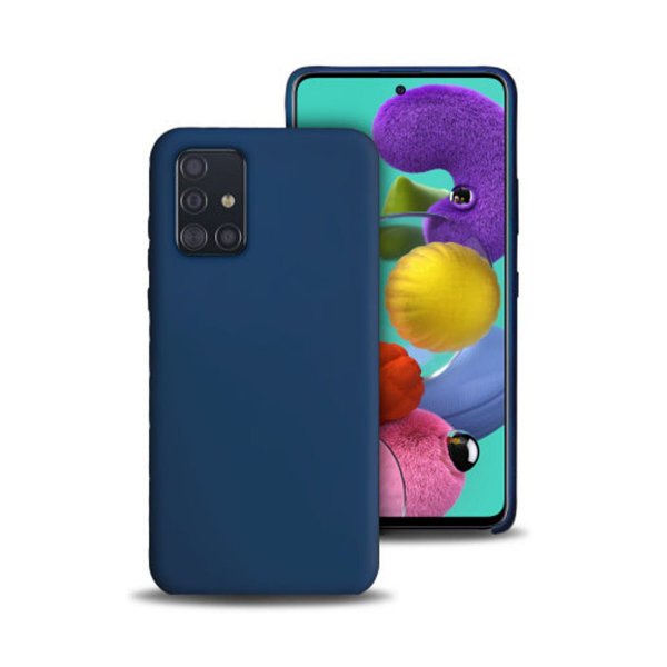 Samsung Galaxy A72 Cover Silikone Blå