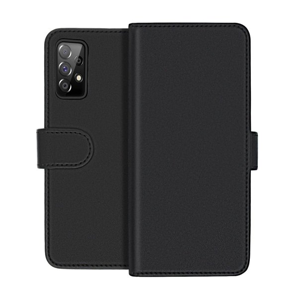 Rvelon Samsung Galaxy A72 Etui Magnetisk Aftageligt Cover Sort
