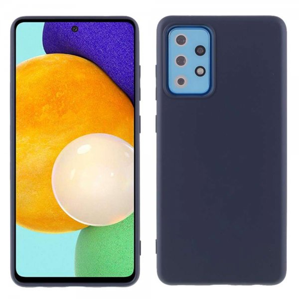 X-Level Samsung Galaxy A72 Cover Liquid Silikone Blå