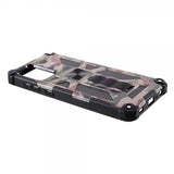 Samsung Galaxy A72 Cover med Metalplade Standerfunktion Camouflage Grøn