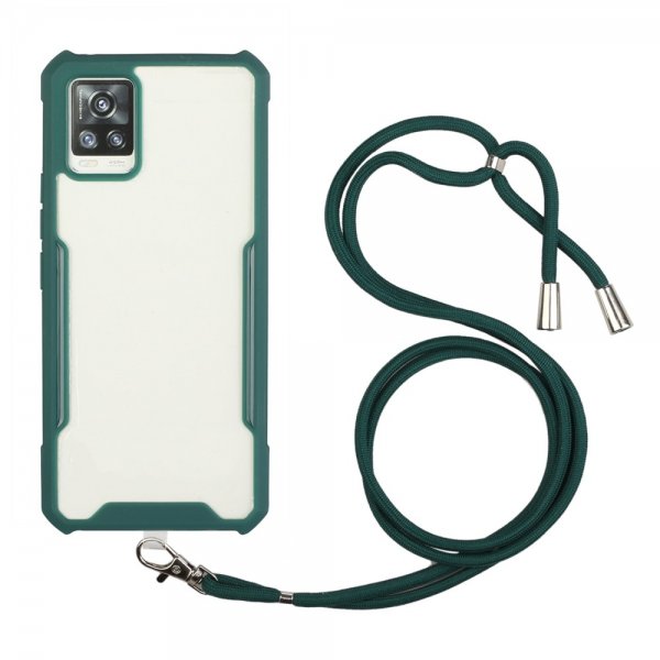 Samsung Galaxy A72 Cover med Rem Grøn