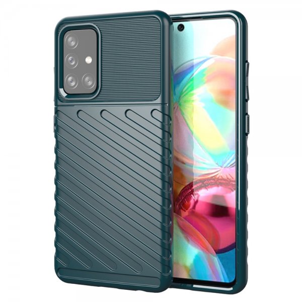 Samsung Galaxy A72 Cover Thunder Series Grøn