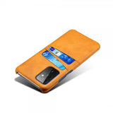 Samsung Galaxy A72 Cover To Kortlommer Orange