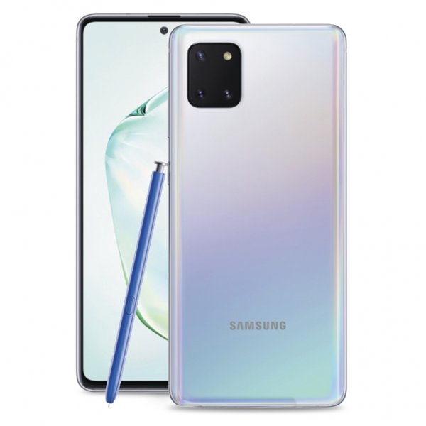 Puro Samsung Galaxy Note 10 Lite Cover Nude Transparent