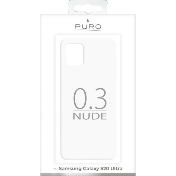 Puro Samsung Galaxy Note 10 Lite Cover Nude Transparent