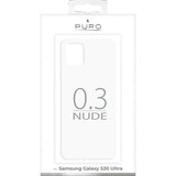 Puro Samsung Galaxy Note 10 Lite Cover Nude Transparent