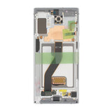 Samsung Galaxy Note 10 Plus Skærm med LCD Display Original - Hvid