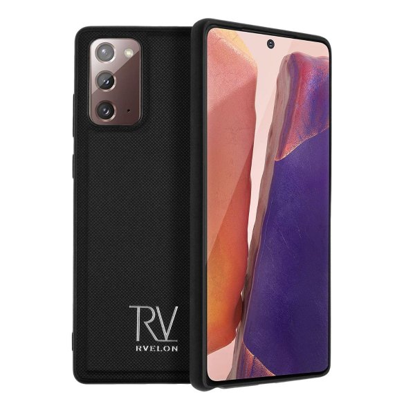 Rvelon Samsung Galaxy Note 20 Etui Magnetisk Aftageligt Cover Sort