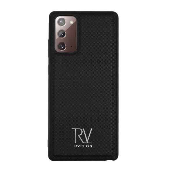 Rvelon Samsung Galaxy Note 20 Etui Magnetisk Aftageligt Cover Sort