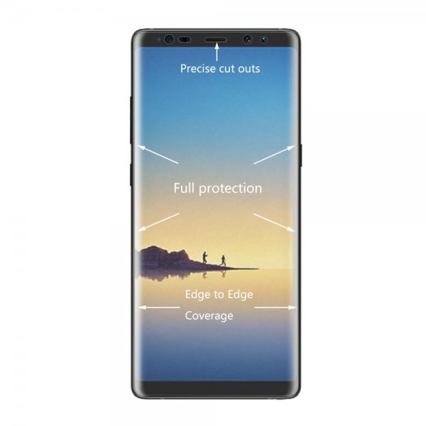 Enkay Samsung Galaxy Note 8 Skærmbeskytter i PET Fuld Størrelse
