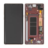 Samsung Galaxy Note 9 (SM-N960F) Skærm med LCD Display Original - Kobber