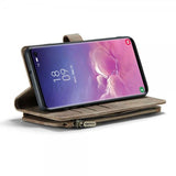 CaseMe Samsung Galaxy S10 Cover C30 Series Brun