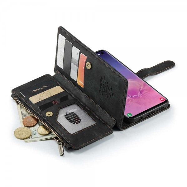 CaseMe Samsung Galaxy S10 Cover C30 Serie Sort