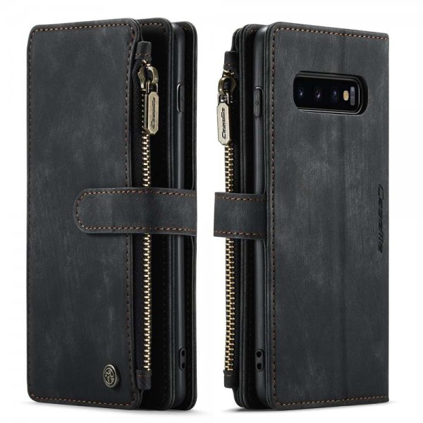 CaseMe Samsung Galaxy S10 Cover C30 Serie Sort