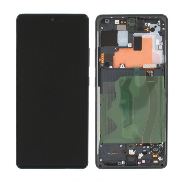 Samsung Galaxy S10 Lite (SM-G770F) Skærm med LCD Display Original - Sort