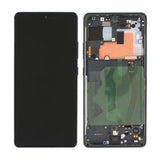 Samsung Galaxy S10 Lite (SM-G770F) Skærm med LCD Display Original - Sort