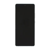 Samsung Galaxy S10 Lite (SM-G770F) Skærm med LCD Display Original - Hvid