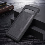 Dg.Ming Samsung Galaxy S10 Pung Etui Aftageligt Cover Sort