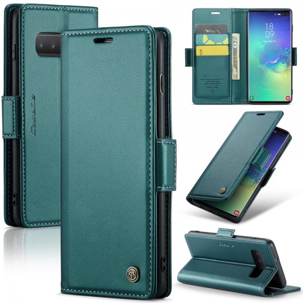 CaseMe Samsung Galaxy S10 Plus Etui 023 Series Grøn