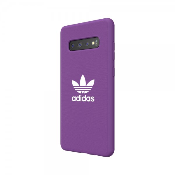Adidas Samsung Galaxy S10 Plus Cover OR Moulded Case Canvas SS19 Lilla