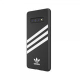 Adidas Samsung Galaxy S10 Plus Cover OR 3-Stripes Snap Case SS19 Sort Hvid