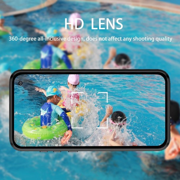Redpepper Samsung Galaxy S10 Plus Cover Vandtæt IP68 Sort