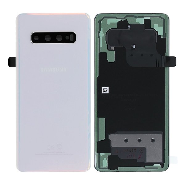 Samsung Galaxy S10 Plus (SM-G975F) Bagside Original - Hvid