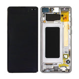 Samsung Galaxy S10 Plus (SM-G975F) Skærm med LCD Display Original - Sort