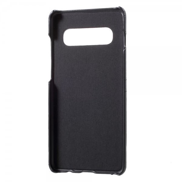 Samsung Galaxy S10 Cover med to Kortlommer Sort