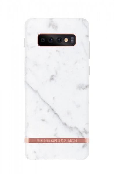 Richmond & Finch Samsung Galaxy S10 Cover White Marble