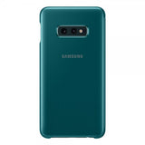 Samsung Original Galaxy S10E Cover Clear View Cover Grøn