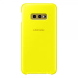 Samsung Original Galaxy S10E Cover Clear View Cover Gul