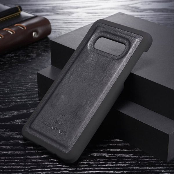 Dg.Ming Samsung Galaxy S10E Pung Cover Aftageligt Etui Sort