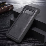 Dg.Ming Samsung Galaxy S10E Pung Cover Aftageligt Etui Sort
