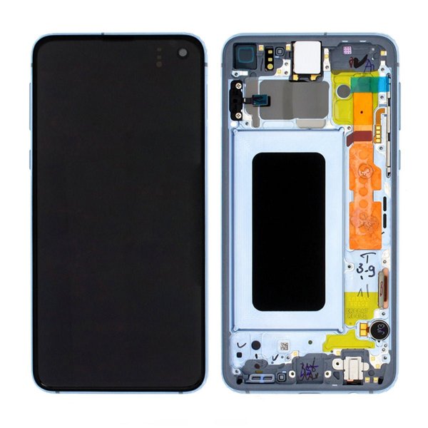 Samsung Galaxy S10e (SM-G970F) Skærm med LCD Display Original - Blå
