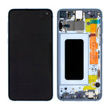 Samsung Galaxy S10e (SM-G970F) Skærm med LCD Display Original - Blå