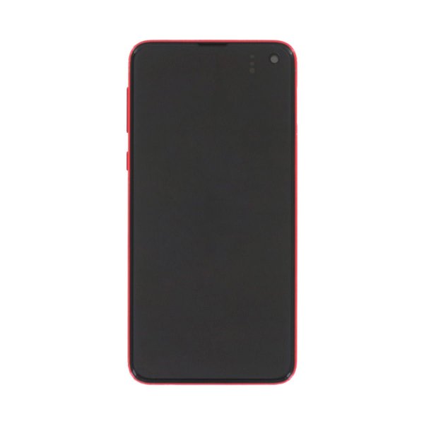 Samsung Galaxy S10e (SM-G970F) Skærm med LCD Display Original - Rød