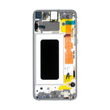 Samsung Galaxy S10e (SM-G970F) Skærm med LCD Display Original - Hvid