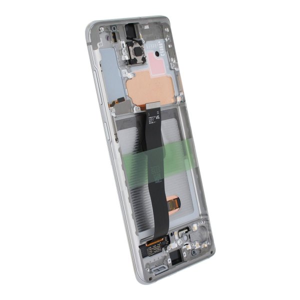 Samsung Galaxy S20 4G/5G (G980/G981) Skærm med LCD Display Original - Hvid