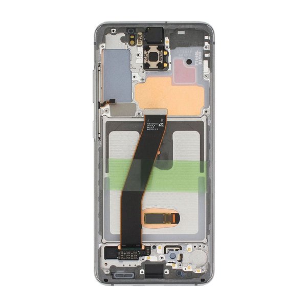 Samsung Galaxy S20 5G (SM-G980F) Skærm med LCD Display Original - Hvid