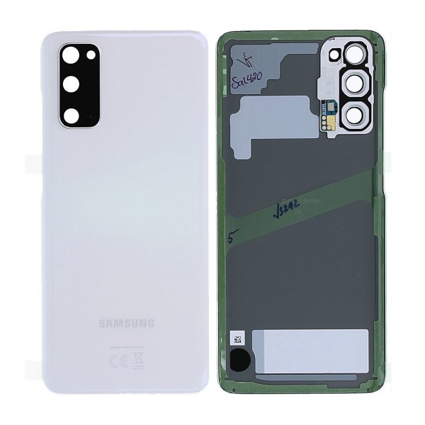 Samsung Galaxy S20 5G (SM-G981B) Bagside Original - Cloud White