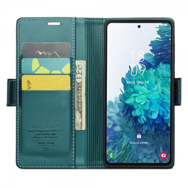 CaseMe Samsung Galaxy S20 FE Etui 023 Series Grøn