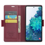 CaseMe Samsung Galaxy S20 FE Etui 023-serien Rød