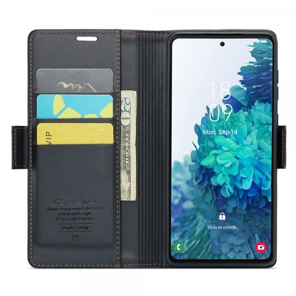 CaseMe Samsung Galaxy S20 FE Etui 023 Series Sort