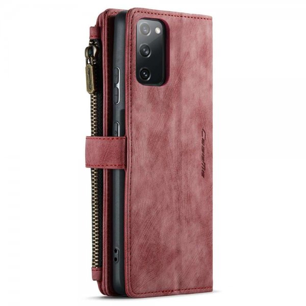CaseMe Samsung Galaxy S20 FE Etui C30 Serie Rød
