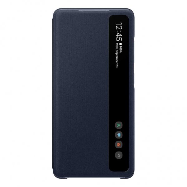 Samsung Original Samsung Galaxy S20 FE Cover Clear View Cover Navy