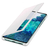 Samsung Original Samsung Galaxy S20 FE Etui Smart Clear View Cover Hvid
