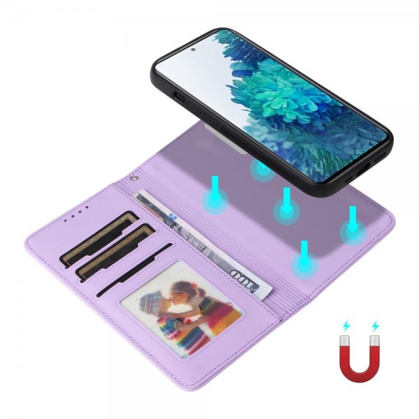 Betopnice Samsung Galaxy S20 FE Etui med Aftageligt Cover 005 Lilla