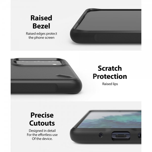 Ringke Samsung Galaxy S20 FE Cover Onyx Sort