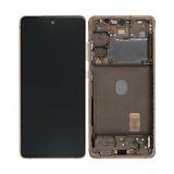 Samsung Galaxy S20 FE Skærm med LCD Display Original - Orange